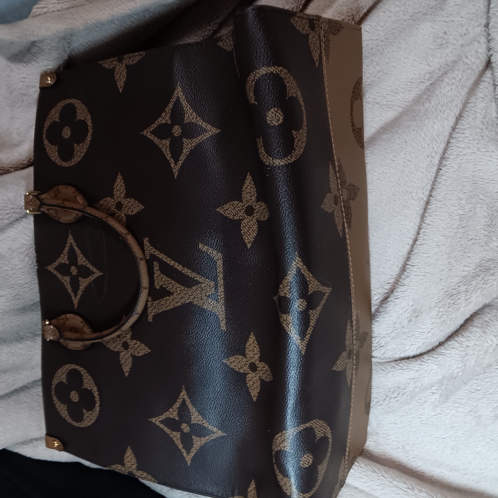 Louis Vuitton Brown Monogram Tote